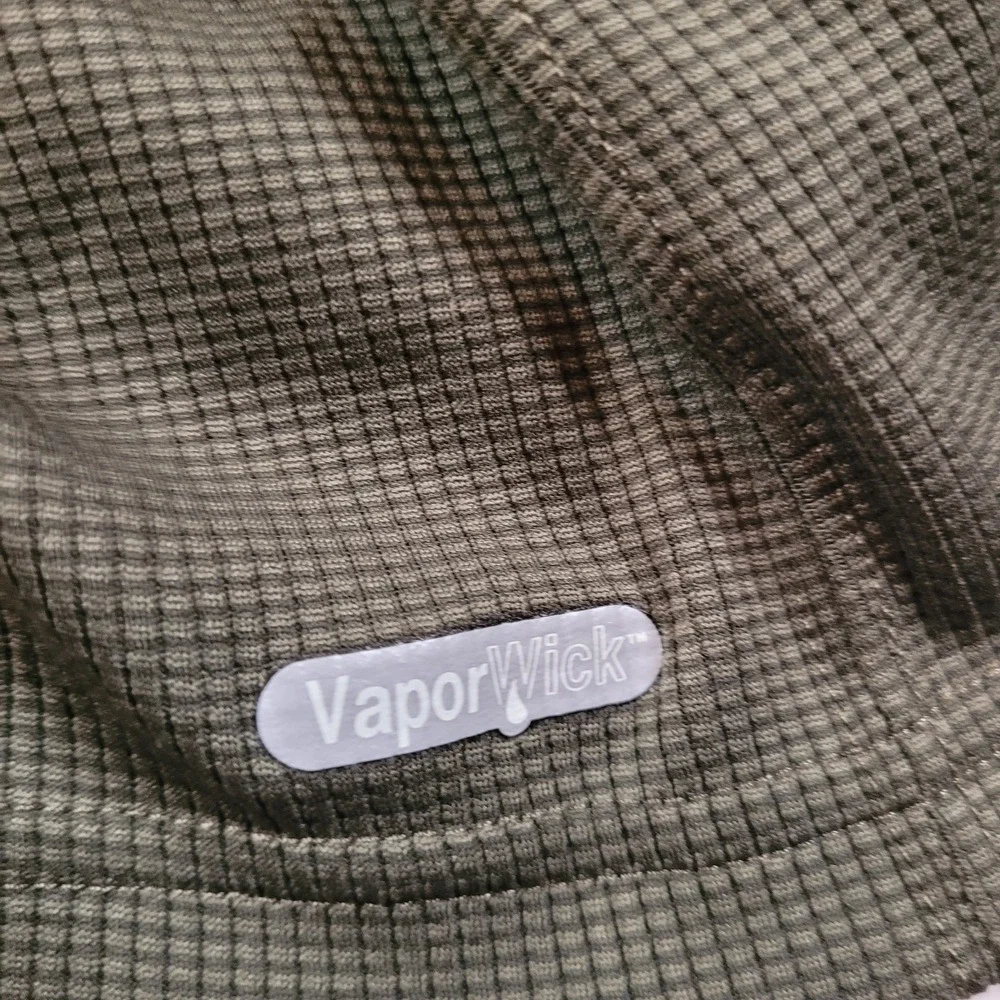The North Face Men's 1/2 Zip Front Sweater Pullover  Army Green Sz XL